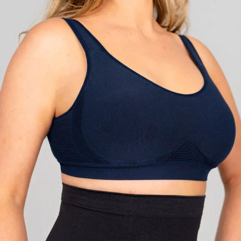 Breathable Support Bra with Adjustable Straps