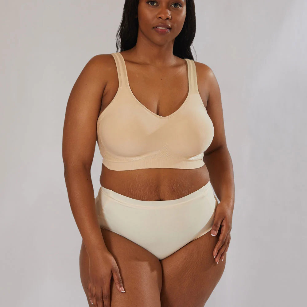 Secret Support Bra with Adjustable Straps