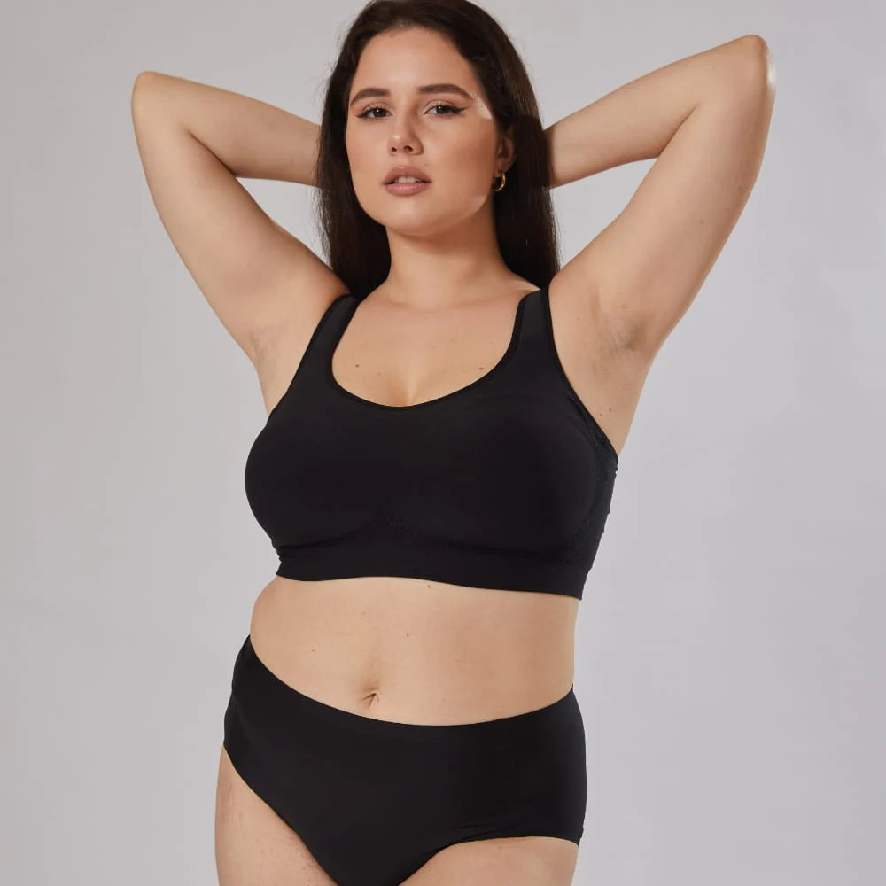 Secret Support Bra with Adjustable Straps